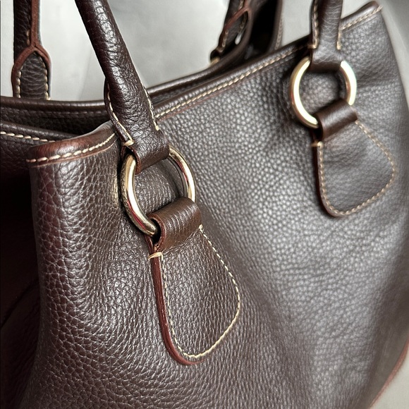 Dooney & Bourke two tone brown Tote bag - Picture 10 of 17